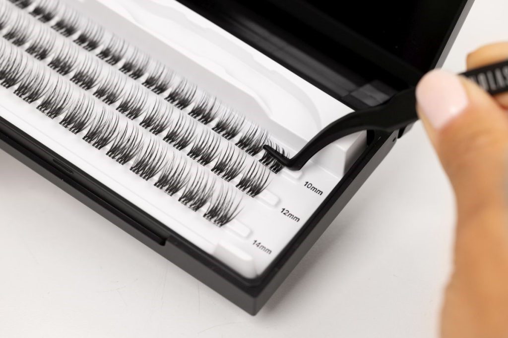 Wimpern ohne Kleber